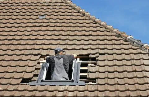 Pose de velux - Mathieu